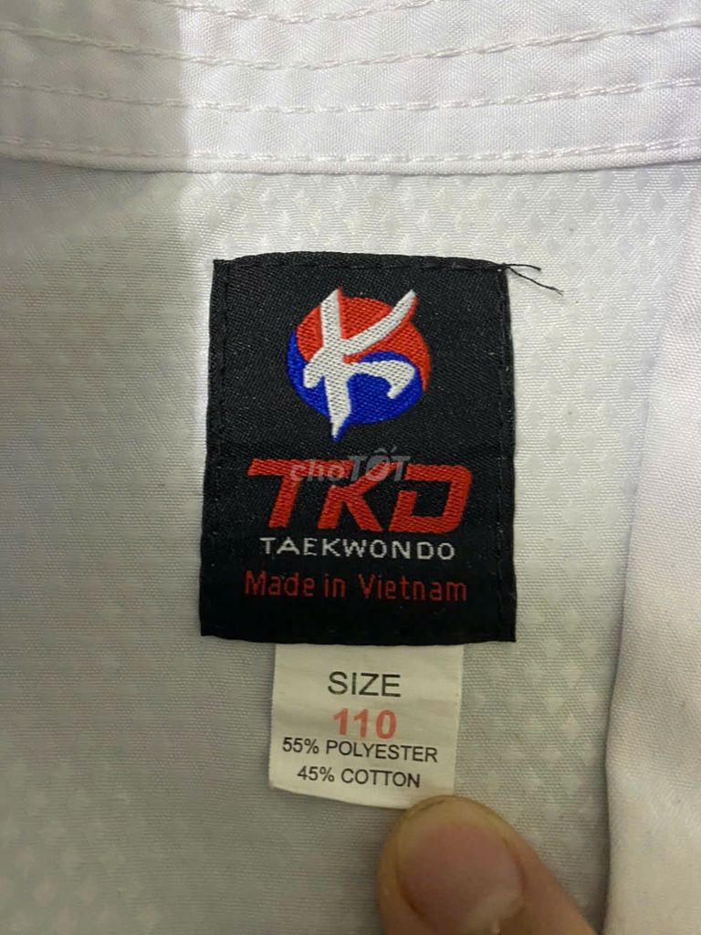 *** 1 bộ Võ phục Taekwondo VN 90% bé 5 tuổi