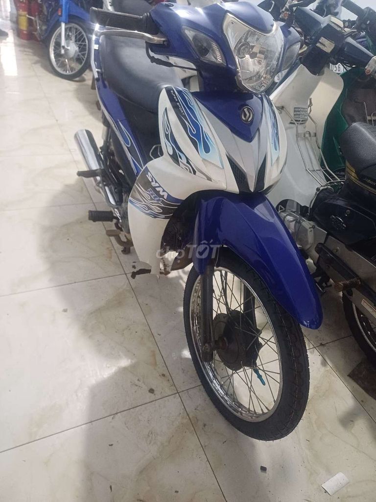 SYM Elegant màu Xanh trắng. Mua bán Xe máy tại Huyện Di Linh Lâm Đồng được đăng bởi xe  khánh ngọc và uy vũ hình 3