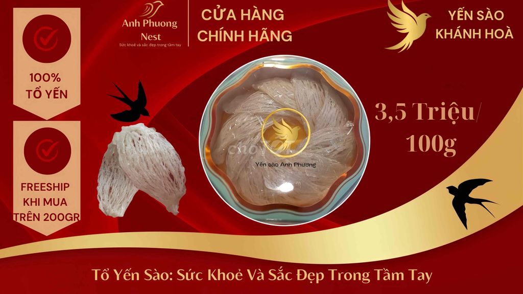 Yến Sào Khánh Hoà - 100g