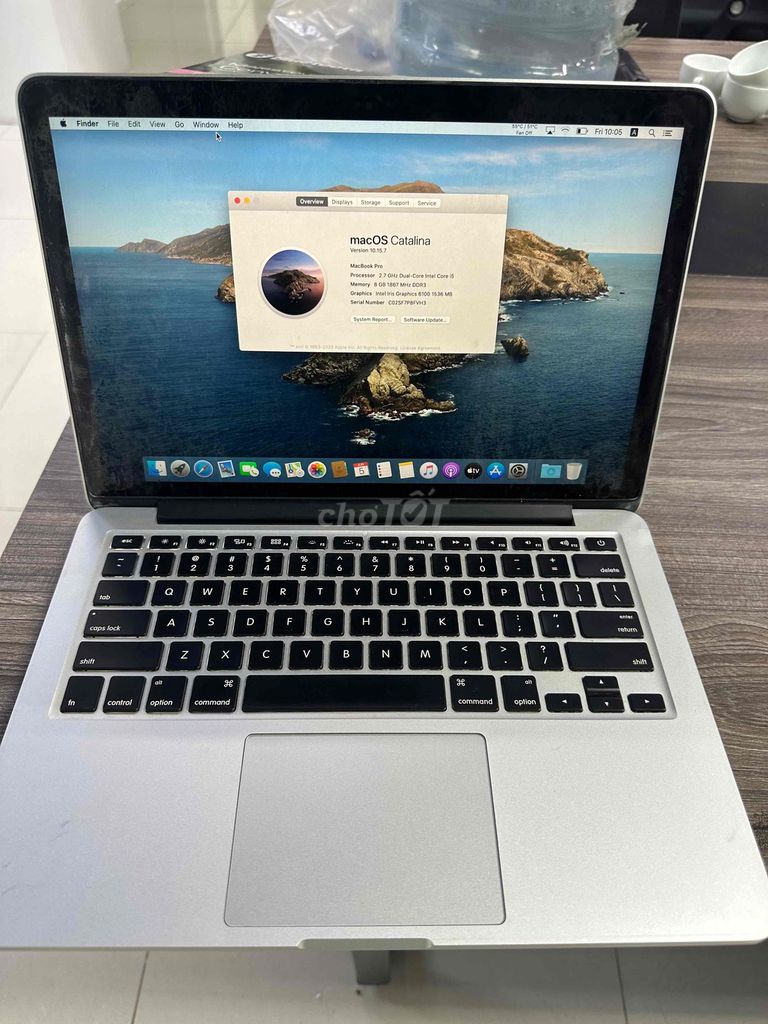Apple MacBook Pro 2015 i5 8GB Bạc. Mua bán Laptop tại Quận Cầu Giấy Hà Nội được đăng bởi Tùng Dương hình 1