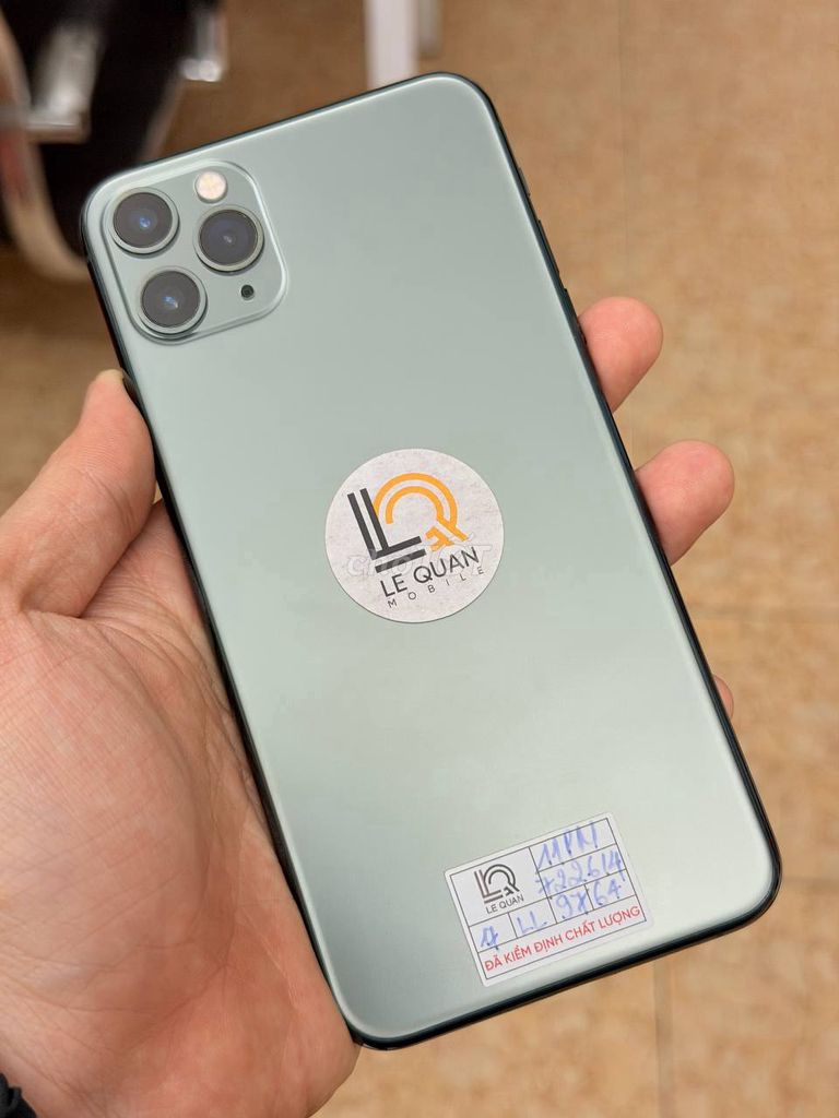 iPhone 11 Pro Max ✨ Xanh Rêu huyền bí, nhìn là mê. Mua bán Điện thoại tại Quận 10 Tp Hồ Chí Minh được đăng bởi Lê Quân Mobile hình 1