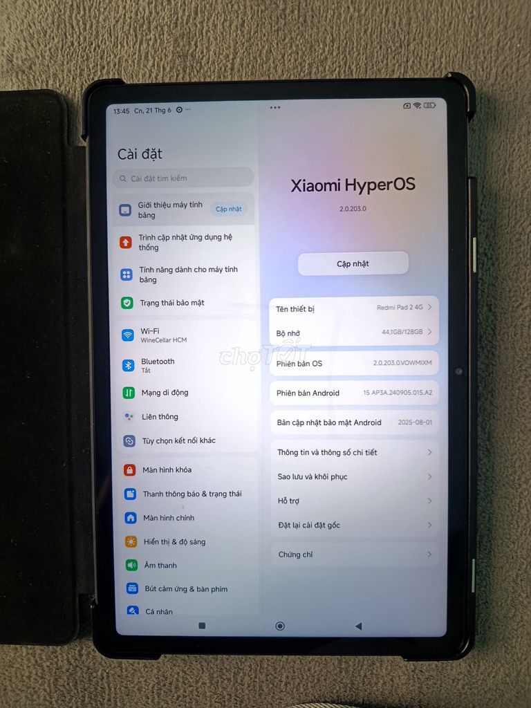 Xiaomi Redmi Pad 2 4GB/128GB xanh. Mua bán Máy tính bảng tại Thành phố Thủ Đức Tp Hồ Chí Minh được đăng bởi Phuơng Nguyễn Văn hình 1