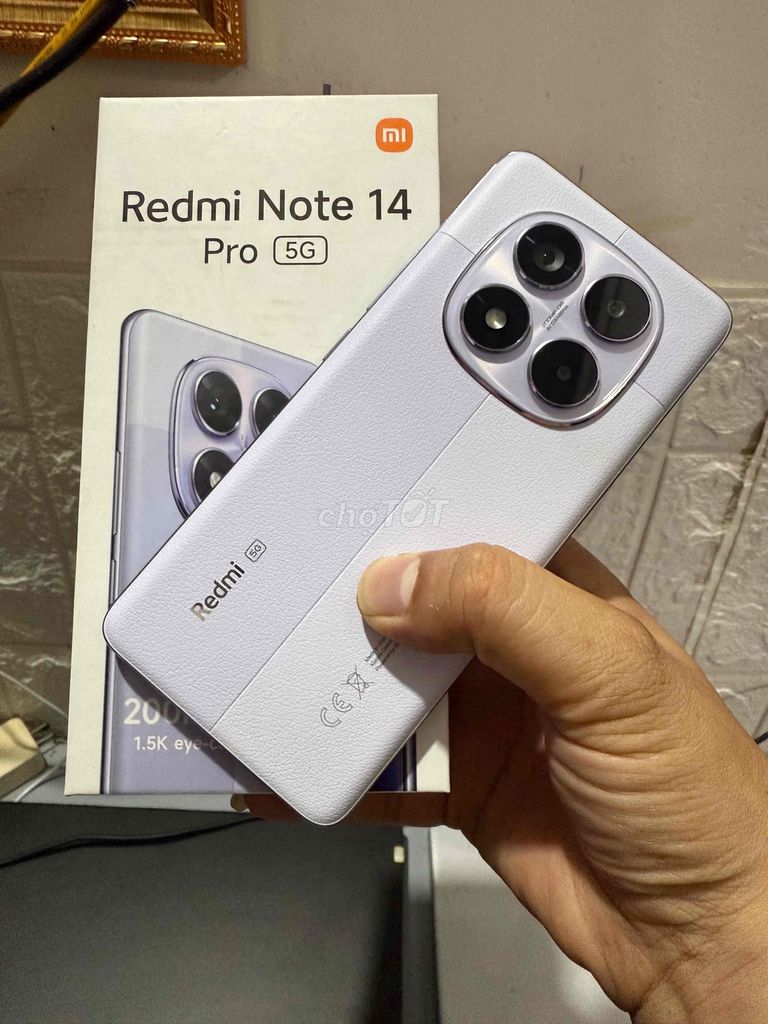 Xiaomi Note 14 Pro 5G 256GB Tím 99%. Mua bán Điện thoại tại Thành phố Buôn Ma Thuột Đắk Lắk được đăng bởi Tiến BMT47 hình 1
