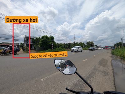 Mình chính chủ cần ra lô đất full thổ cư sát rạt Quốc lộ 20 Định Quán