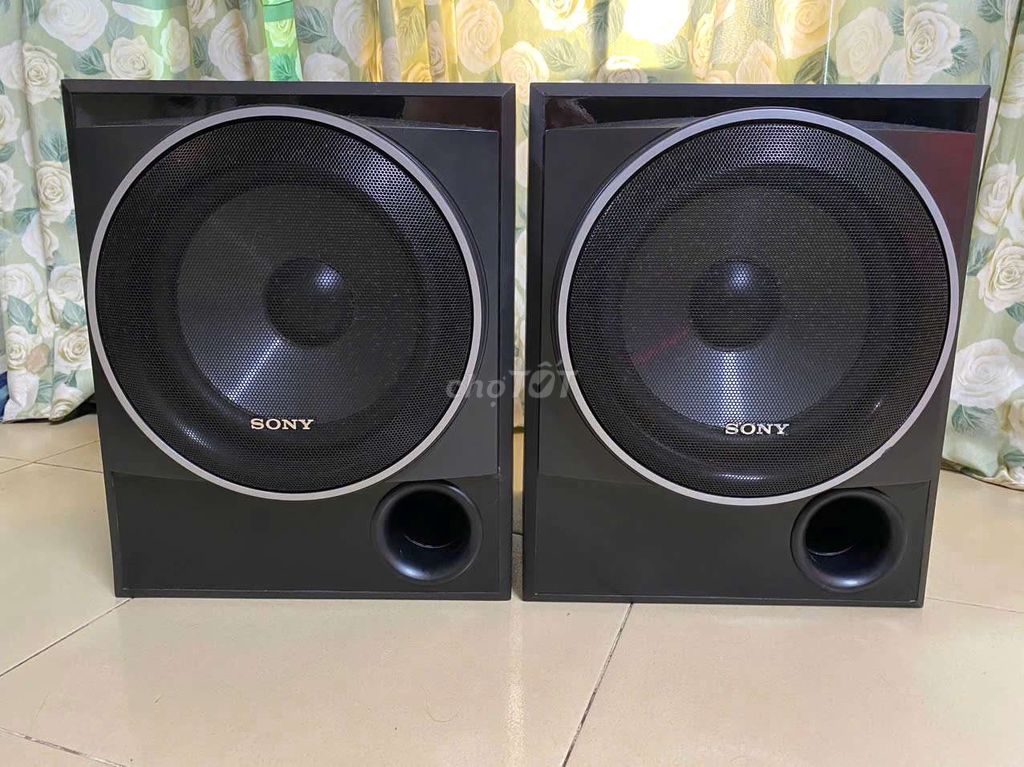 ❤️❤️ Ðôi Loa SUB Hơi  Sony  ( Đẹp 98% -Bas 25cm )