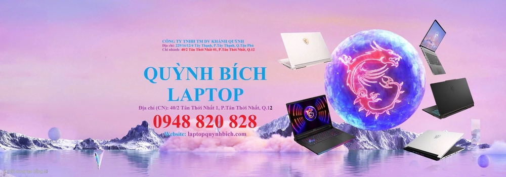 LAPTOP QUỲNH BÍCH tại Quận 12, Tp Hồ Chí Minh hình 1