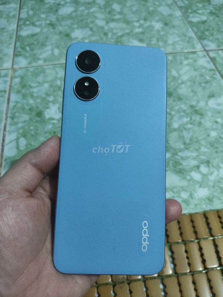 OPPO A17 Xanh 4GB/64GB Helio G35. Mua bán Điện thoại tại Thị xã Bến Cát Bình Dương được đăng bởi mỹ linh hình 1