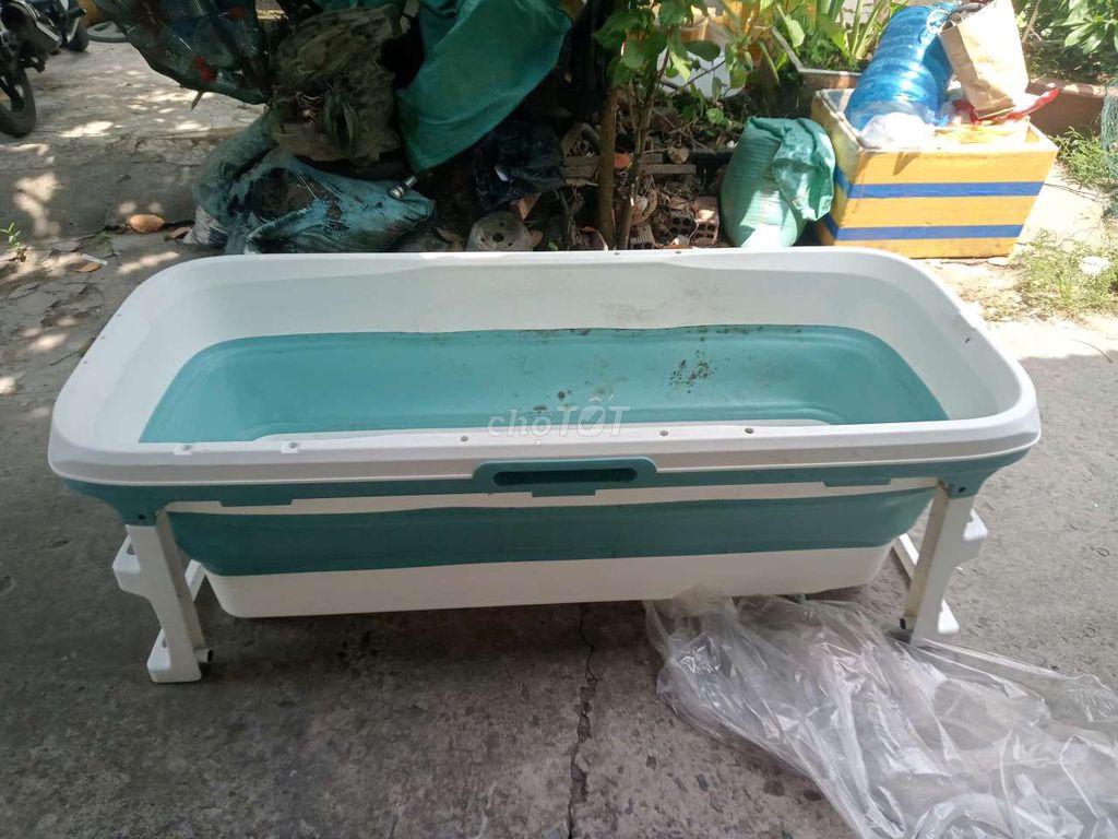 Bồn tắm nhựa gấp gọn. Mua bán Thiết bị vệ sinh, nhà tắm tại Huyện Nhà Bè Tp Hồ Chí Minh được đăng bởi vodang hình 1