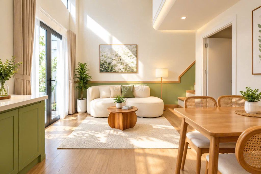 Nhà đẹp kiệt ô tô Lê Độ, 42.7m², 2PN, có sân đậu ô tô riêng