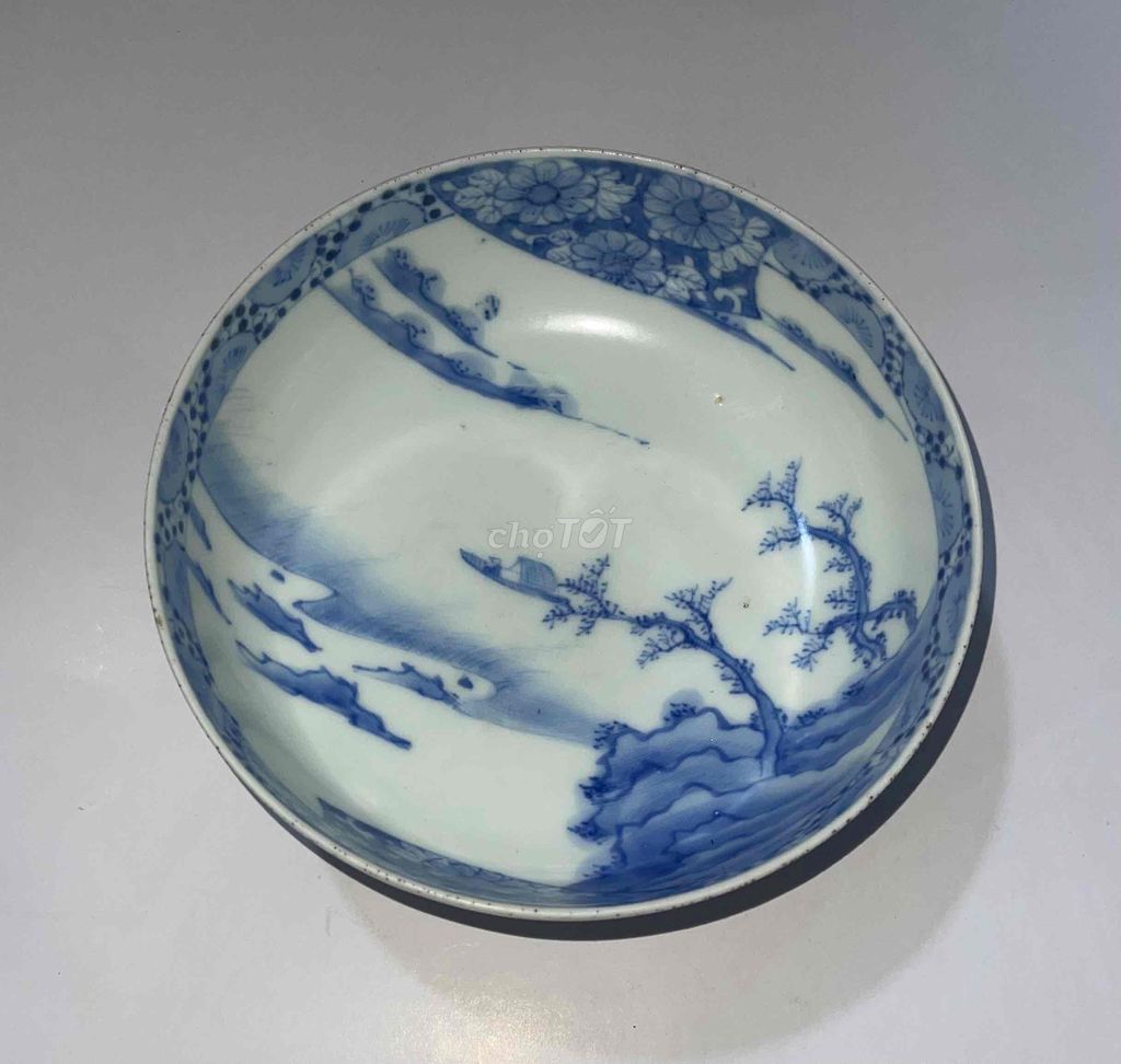 Tô Gốm sứ Trắng Xanh Cổ điển. Mua bán Dụng cụ nhà bếp tại Quận 4 Tp Hồ Chí Minh được đăng bởi HÀNG SƯU TẦM  hình 1