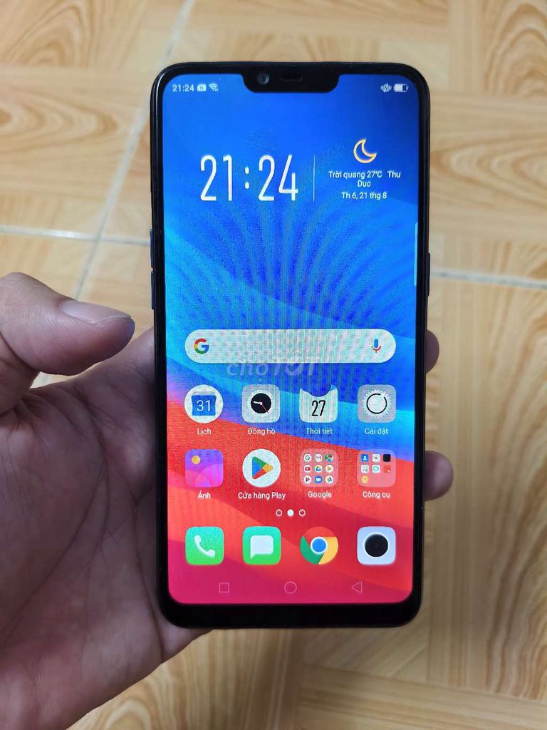 Oppo A3s 16GB xanh đen. Mua bán Điện thoại tại Thành phố Thủ Đức Tp Hồ Chí Minh được đăng bởi Tuấn Nghĩa hình 1