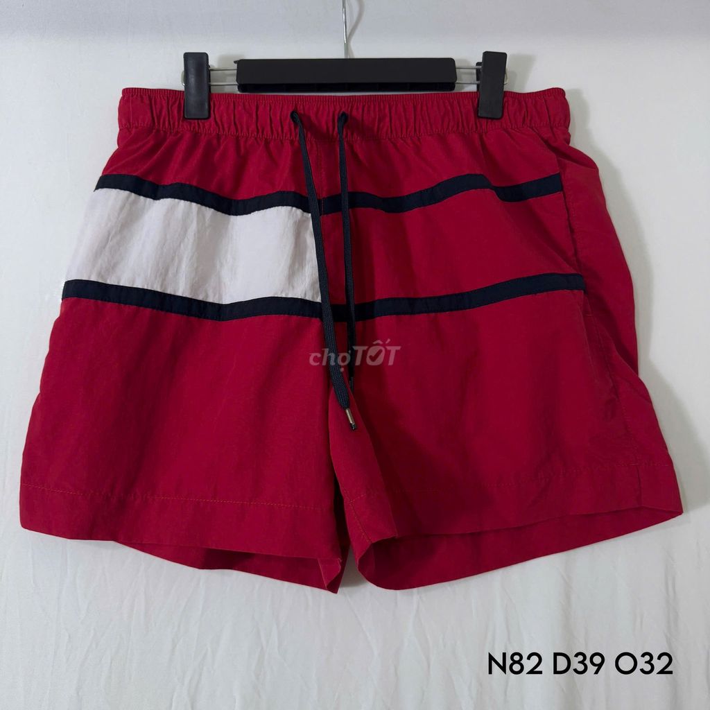 Quần short Tommy Hilfiger Nam Đỏ 2hand. Mua bán Quần áo tại Quận Bình Thạnh Tp Hồ Chí Minh được đăng bởi Sơn bán đồ Secondhand  hình 1