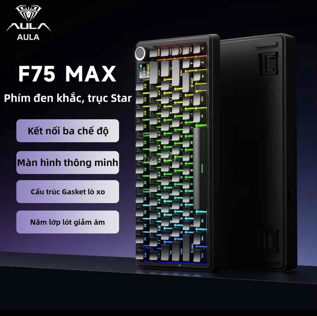 Phím cơ Aula F75 Max. Mua bán Phụ kiện (Màn hình, Chuột...) tại Quận Hồng Bàng Hải Phòng được đăng bởi Đặng Tâm hình 1
