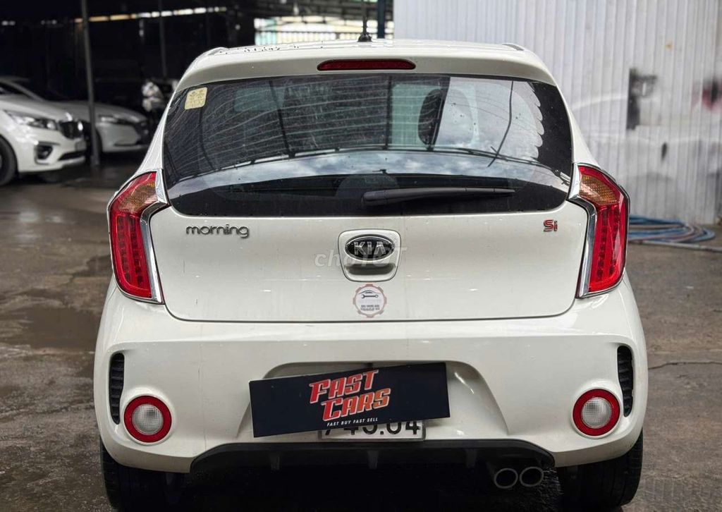 Kia Morning 2016 Si 1.25 AT, màu trắng, 53.000 km. Mua bán Ô tô tại Quận Bình Tân Tp Hồ Chí Minh được đăng bởi Son Do hình 6
