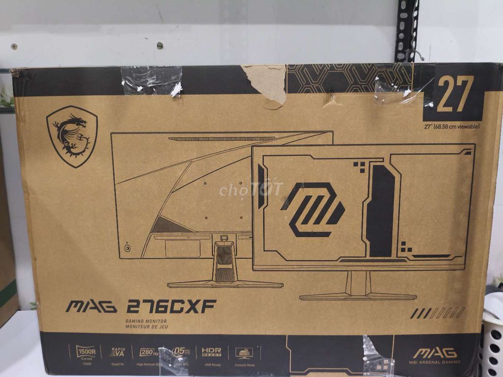 Màn hình MSI MAG 276CXF cong 27 inch 280Hz. Mua bán Phụ kiện (Màn hình, Chuột...) tại Quận Ninh Kiều Cần Thơ được đăng bởi Tin Học Minh Ngọc hình 1