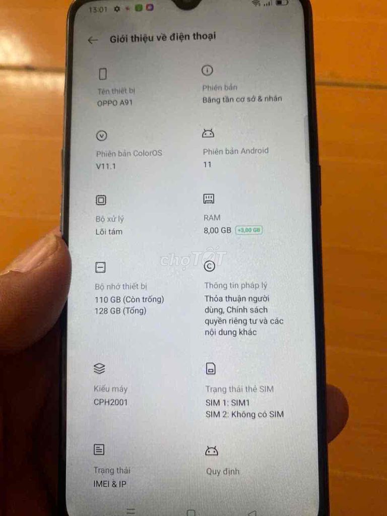cần bán đt oppo A91