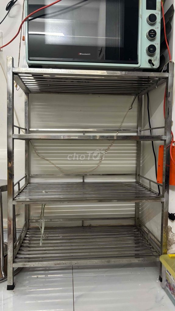Kệ Inox 304, 4 tầng, 79x49x110cm. Mua bán Tủ, kệ gia đình tại Thành phố Thủ Đức Tp Hồ Chí Minh được đăng bởi Diễm Hương hình 1