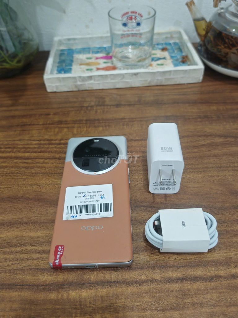 Oppo Find X6 Pro 16/512 Nâu sạc 80w có ship COD. Mua bán Điện thoại tại Quận Hoàng Mai Hà Nội được đăng bởi Trần Ngọc Hiếu hình 1