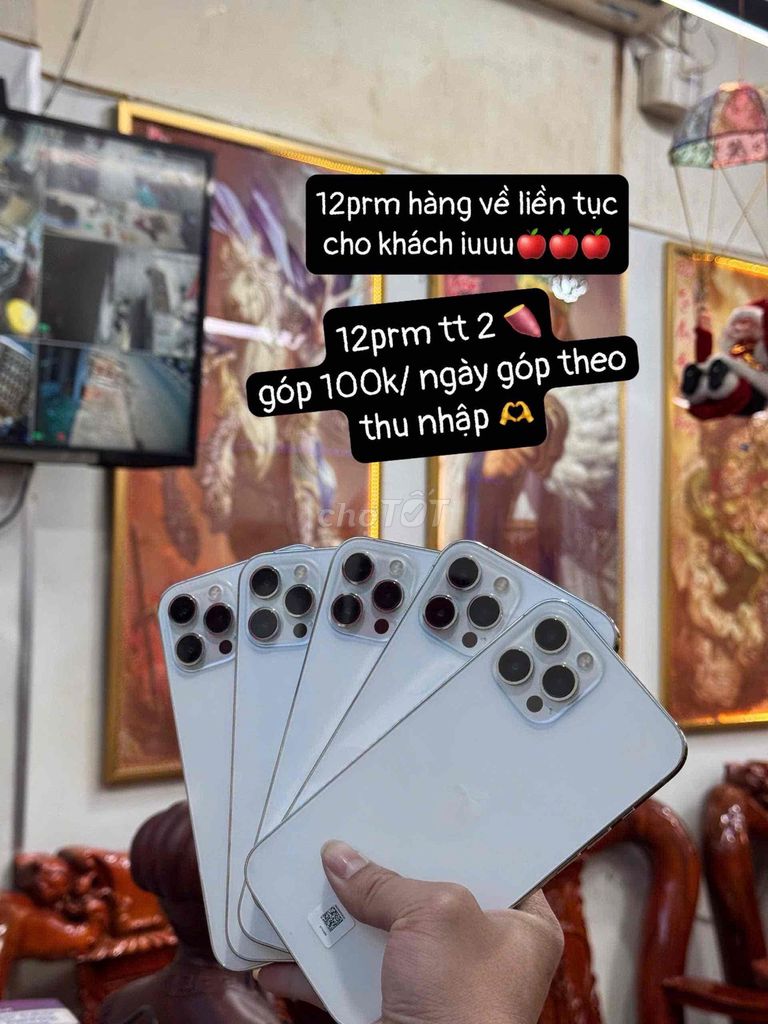 🔥 iPhone 12 Pro Max TT 2TR – Góp 100K/Ngày. Mua bán Điện thoại tại Quận Bình Tân Tp Hồ Chí Minh được đăng bởi Hoàng Trần Quí  hình 1