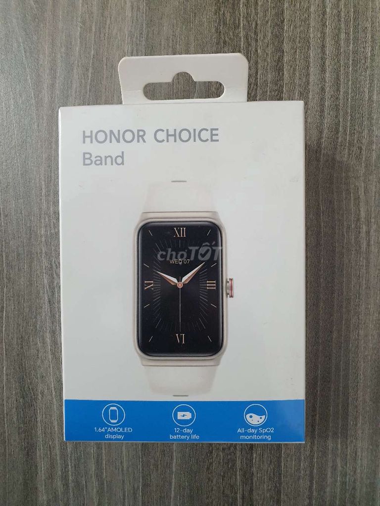 Đồng hồ vòng tay thông minh Honor Choice Band mới. Mua bán Thiết bị đeo thông minh tại Quận Tân Phú Tp Hồ Chí Minh được đăng bởi Đặng Vĩnh Thành hình 1