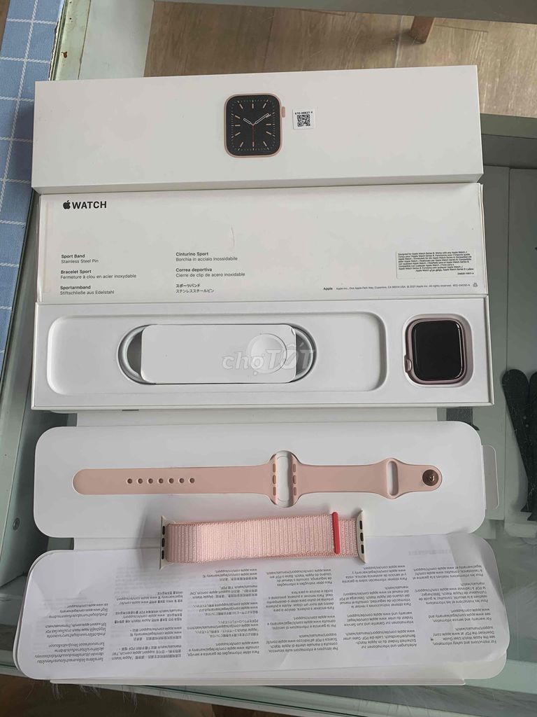 bán apple watch sr9/41 Hồng lte Esim new 100%