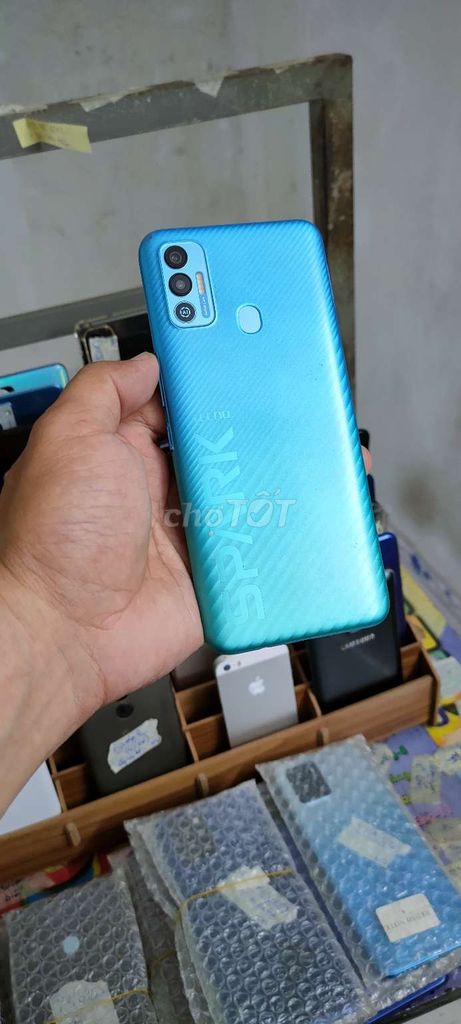Tecno 7T, ram 4gb 64gb, pin 6000. Mua bán Điện thoại tại Quận Gò Vấp Tp Hồ Chí Minh được đăng bởi A LONG   nhận thanh toán THẺ TÍN DỤNG hình 1