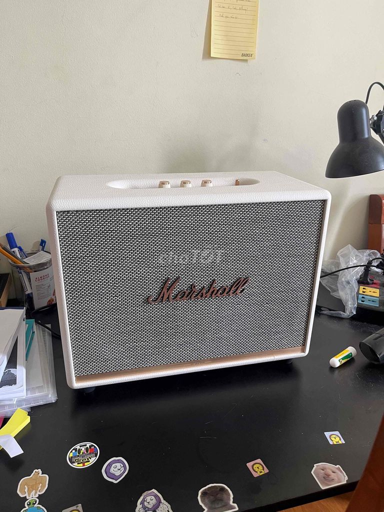 Loa Bluetooth Marshall Woburn 2 Trắng. Mua bán Tivi, Âm thanh tại Quận Cầu Giấy Hà Nội được đăng bởi Tăng Đức hình 1