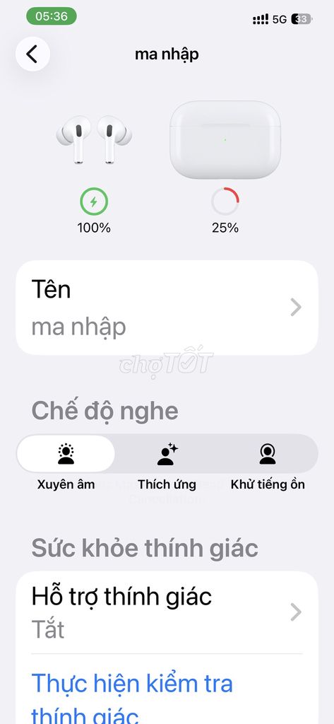 Apple AirPods Pro 2 Trắng USB-C. Mua bán Thiết bị đeo thông minh tại Quận Hà Đông Hà Nội được đăng bởi lê chính hình 1