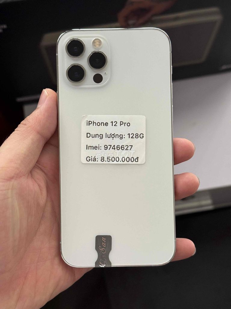 iPhone 12 Pro 128GB Trắng máy đẹp full chức năng. Mua bán Điện thoại tại Thành phố Buôn Ma Thuột Đắk Lắk được đăng bởi Nguyễn Hoàng hình 1