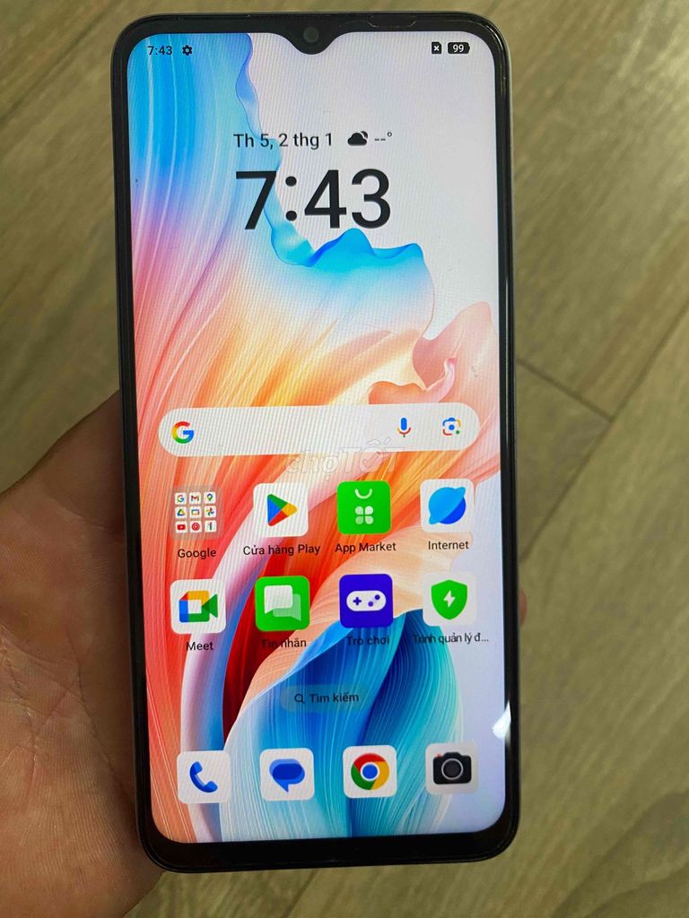Oppo A18 64GB Xanh. Mua bán Điện thoại tại Quận Tân Bình Tp Hồ Chí Minh được đăng bởi Lyvan hình 1