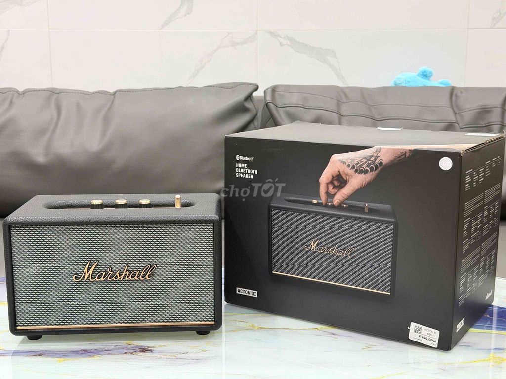 Loa Marshall Acton III Đen TGDD NEW 100% Bh 12TH. Mua bán Tivi, Âm thanh tại undefined undefined được đăng bởi Thái Mobile hình 1
