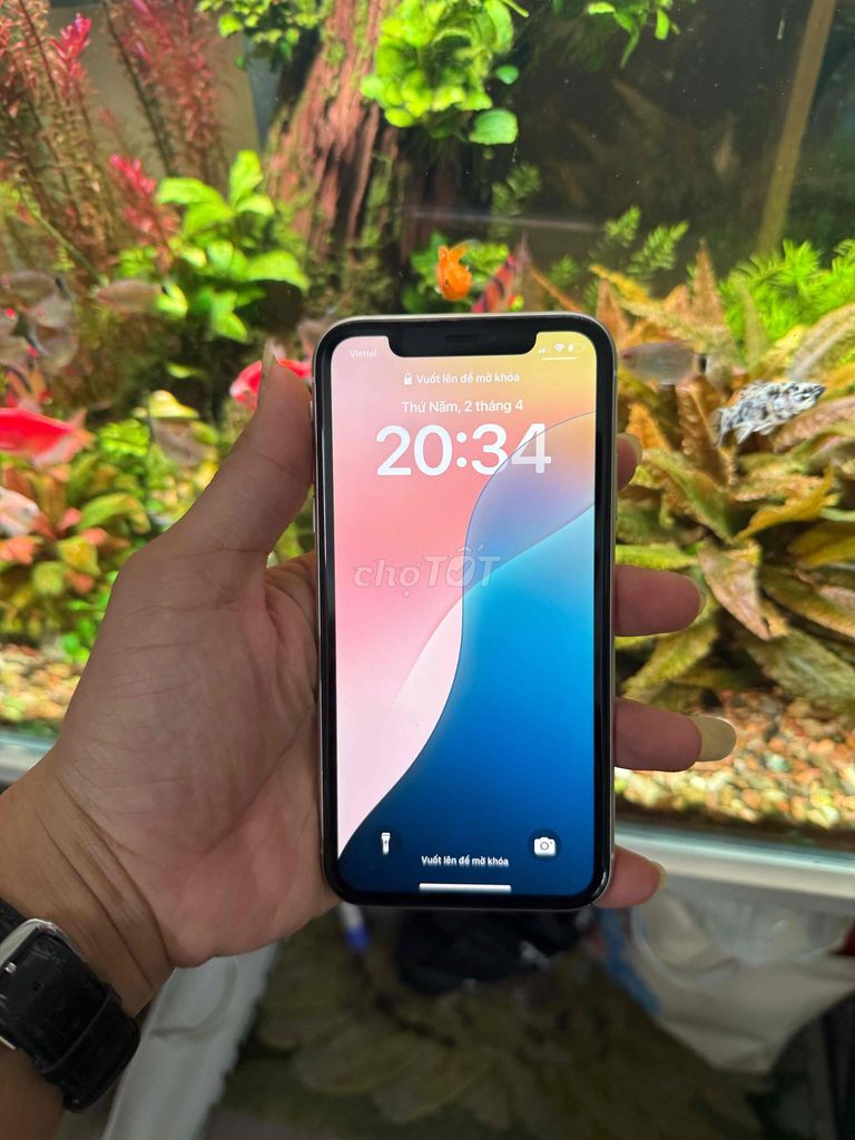 Apple iPhone 11 64GB Trắng Đã thay vỏ. Mua bán Điện thoại tại Quận Hoàng Mai Hà Nội được đăng bởi Đức Mạnh hình 1