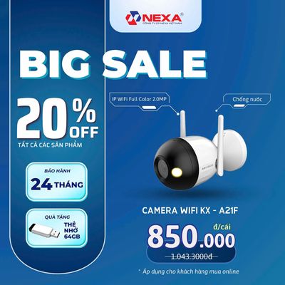 Camera Wifi KBVISION - A21F. Mua bán Máy ảnh, Máy quay tại Quận Tân Bình Tp Hồ Chí Minh được đăng bởi John Nguyễn