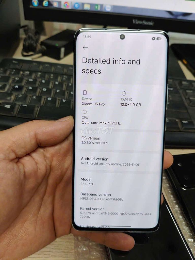 Xiaomi 13 Pro 256GB. Mua bán Điện thoại tại Quận Hai Bà Trưng Hà Nội được đăng bởi Quốc Bảo hình 1