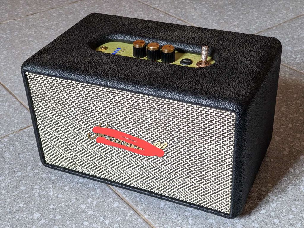 Loa bluetooth DIY dáng Marshall