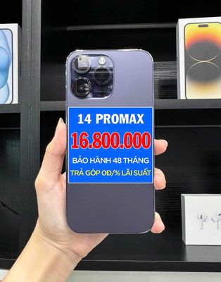 🍏14PROMAX 128gb đủ màu nguyên zin góp bao đậu SV