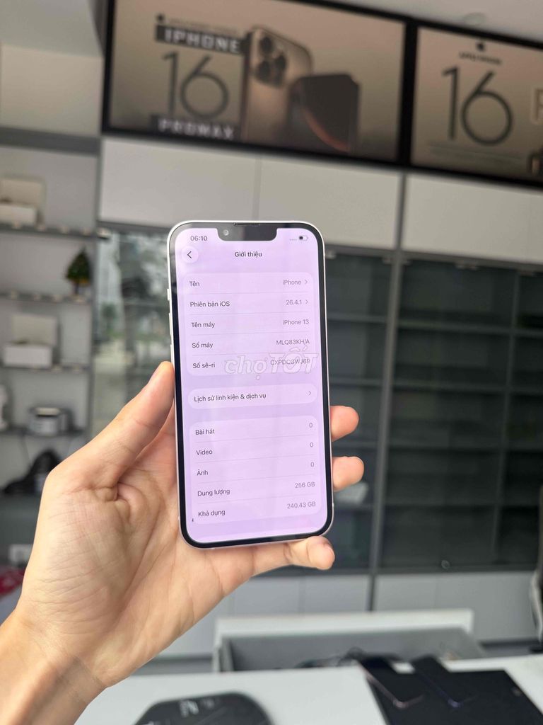 iPhone 13 256GB Hồng Đã qua sử dụng. Mua bán Điện thoại tại Quận Lê Chân Hải Phòng được đăng bởi Nghiêm Thượng Mobile hình 1