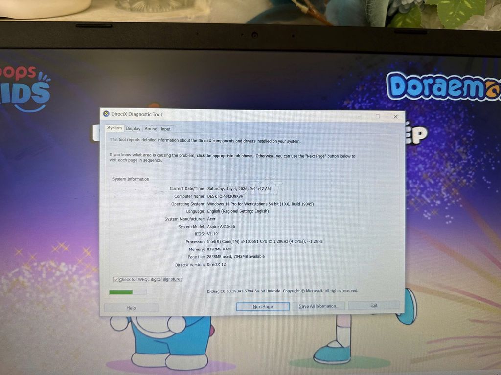 Acer A315-56 i3-1005G1 15.6 inch 8GB/256GB Đen. Mua bán Laptop tại Quận Thanh Xuân Hà Nội được đăng bởi Hậu Phạm Phúc hình 1
