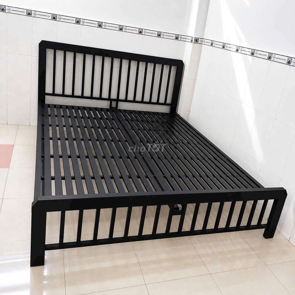 Giường Sắt Hộp Sơn Tĩnh Điện 1m2-1m8 x 2m. Mua bán Giường, chăn ga gối nệm tại Quận Nam Từ Liêm Hà Nội được đăng bởi Muoi Nguen hình 1