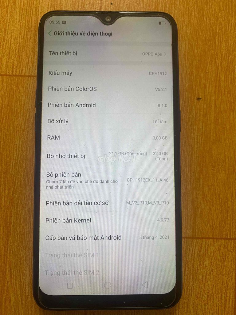 Oppo A5s 750k. Mua bán Điện thoại tại Quận Thanh Xuân Hà Nội được đăng bởi Nguyễn Trọng Khánh hình 1