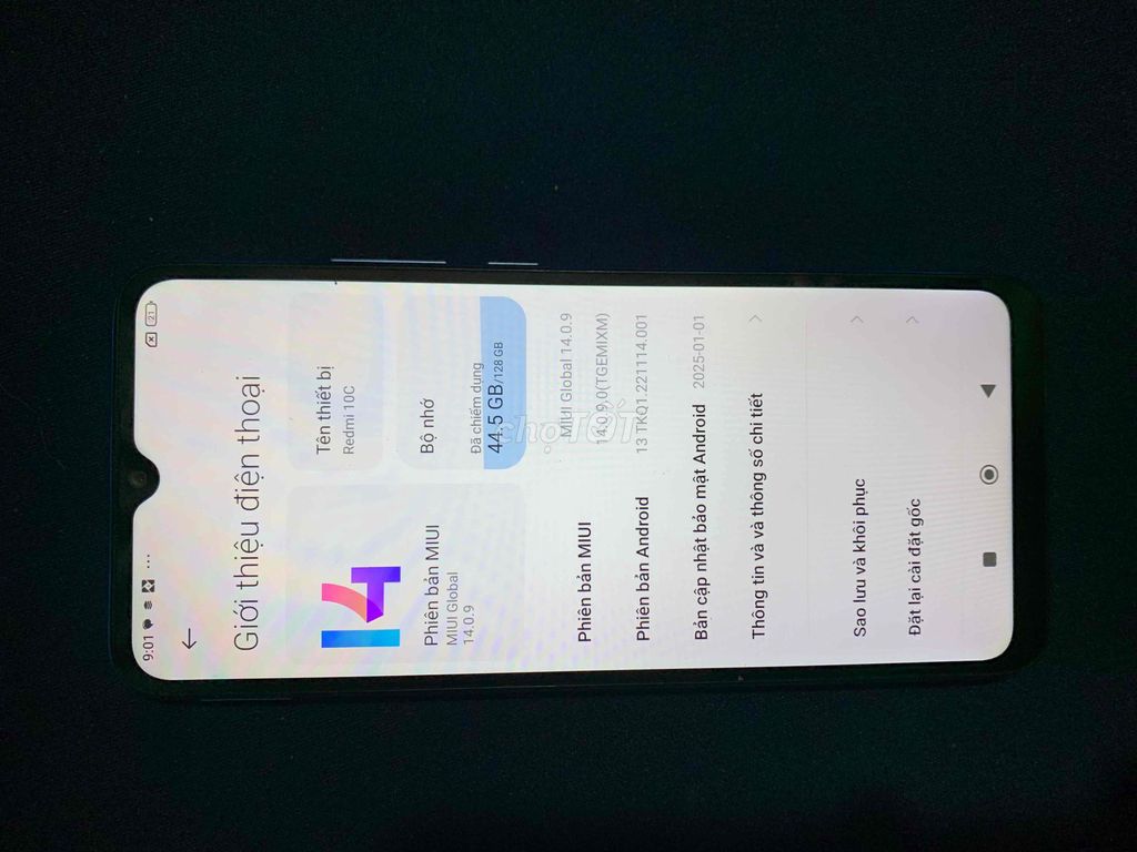 Xiaomi Redmi 10C Xanh 128GB. Mua bán Điện thoại tại Quận Bình Tân Tp Hồ Chí Minh được đăng bởi lê quốc chương hình 1