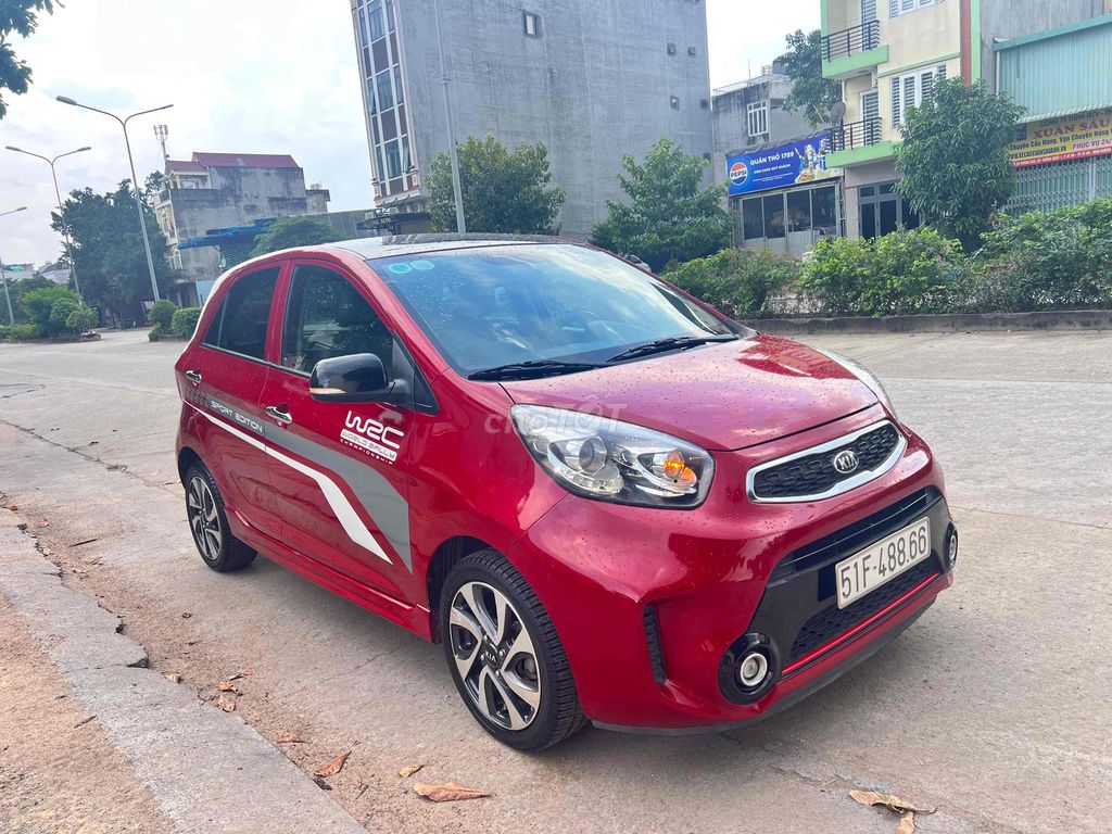 Kia Morning 2017 Si 1.25 AT Bản Limited Đỏ Đen. Mua bán Ô tô tại Thành phố Dĩ An Bình Dương được đăng bởi Hiếu Auto Nghĩa Phát hình 2