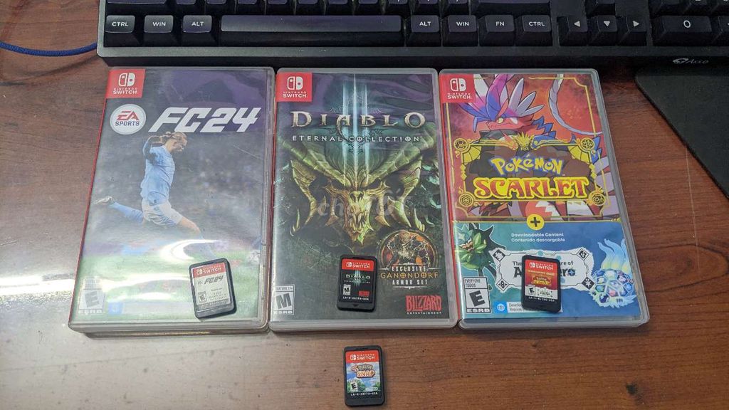 4 game Nintendo Switch Pokemon diablo . Mua bán Thiết bị chơi game tại Quận 8 Tp Hồ Chí Minh được đăng bởi Tu hình 1