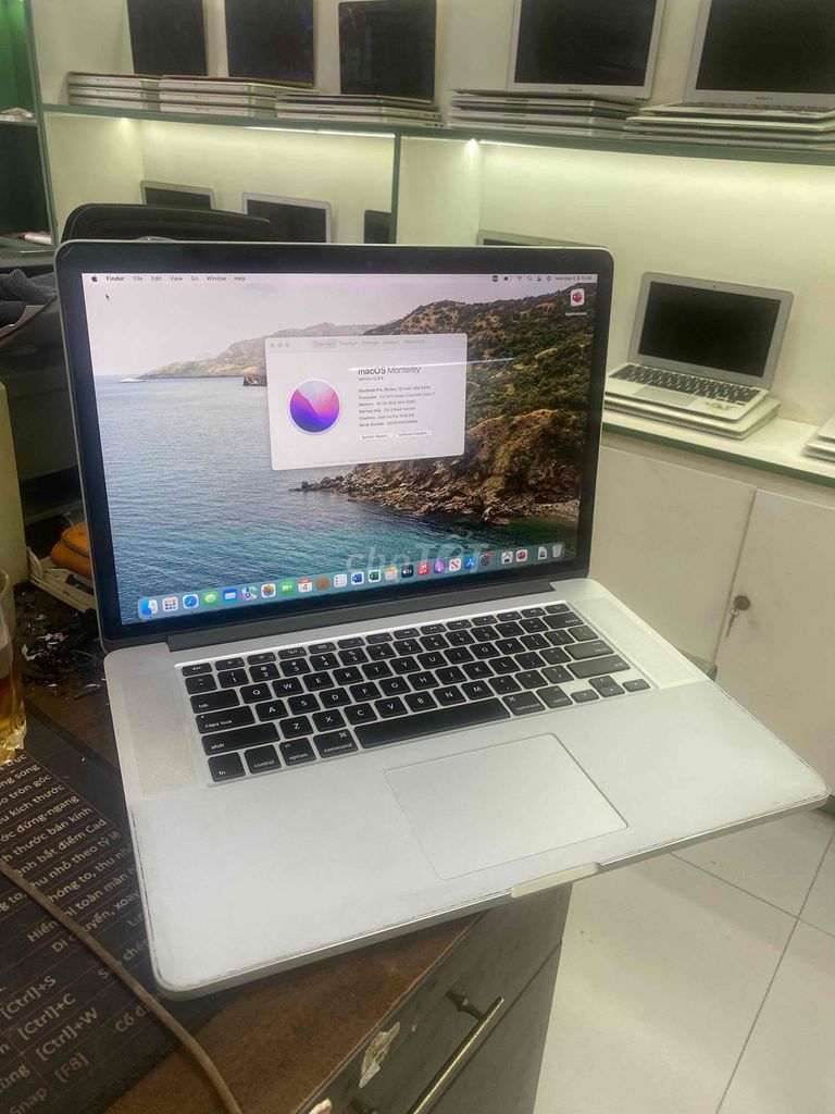 Apple Macbook Pro 2015 i7 15 inch 16GB/128GB. Mua bán Laptop tại Quận Hoàng Mai Hà Nội được đăng bởi Mac98 hình 1