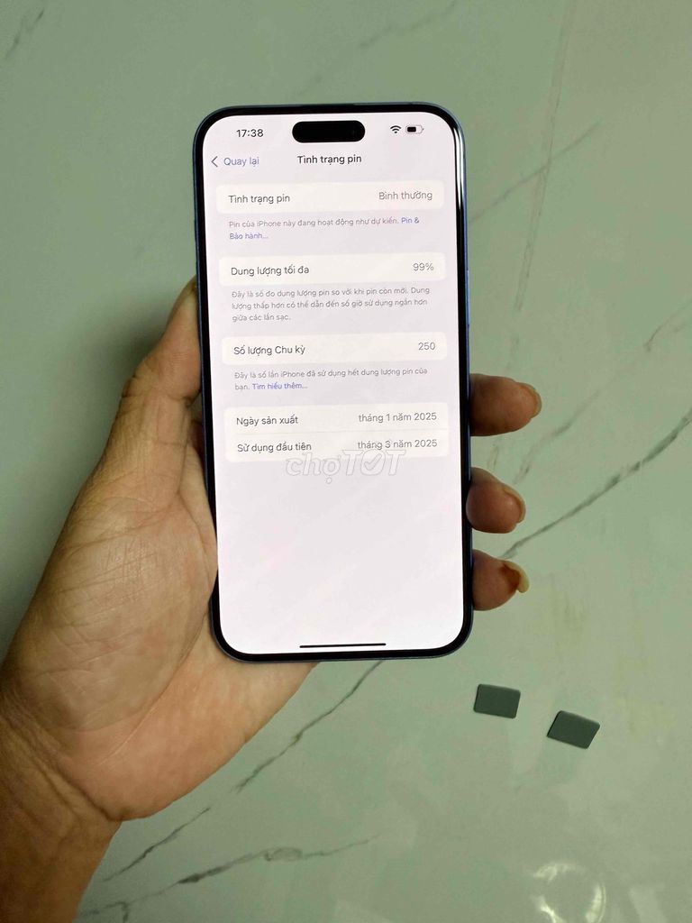 iPhone 16 Plus 256GB Xanh 99% Qte đẹp zin áp. Mua bán Điện thoại tại Quận 6 Tp Hồ Chí Minh được đăng bởi Phương Nghi Mobille hình 1