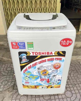 Máy giặt Toshiba 10kg giặt vắt êm🖤