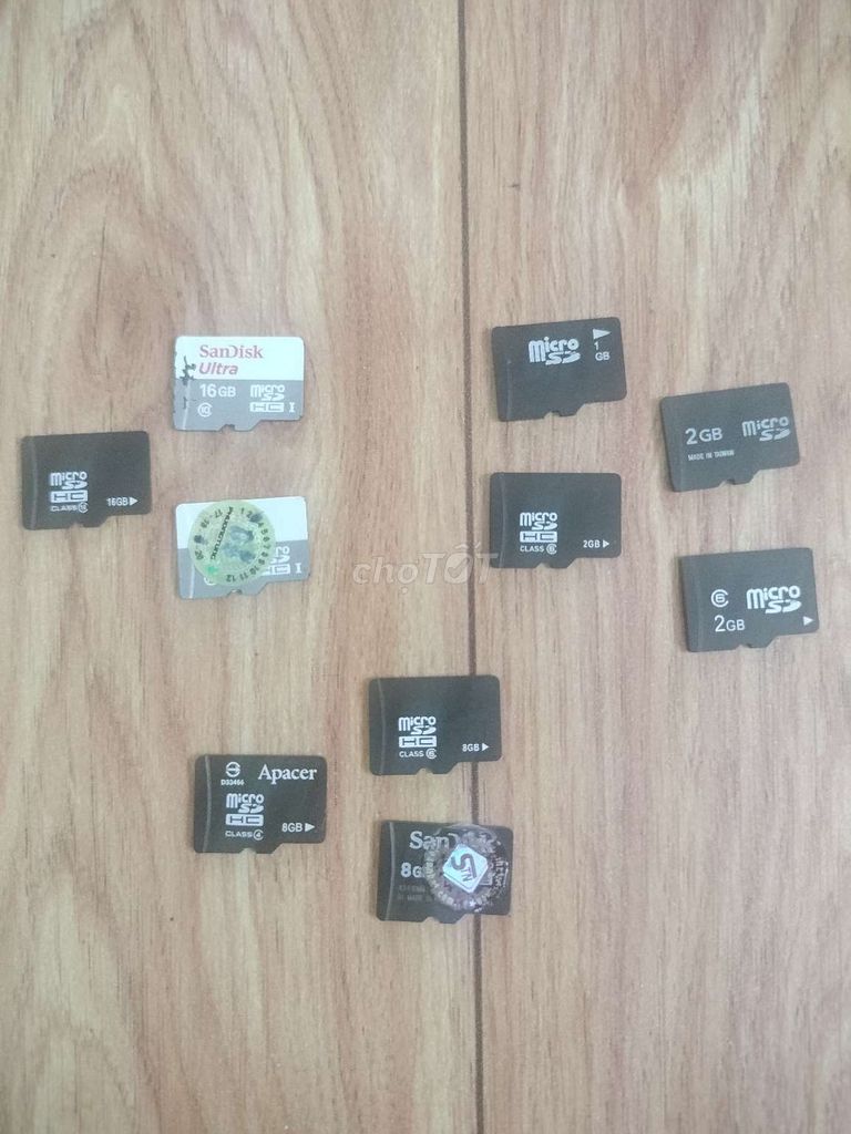 Thanh Lý Thẻ Micro SD từ 1GB - 16GB. Mua bán Linh kiện (RAM, Card...) tại Quận Ô Môn Cần Thơ được đăng bởi Dong Duy Tran hình 1