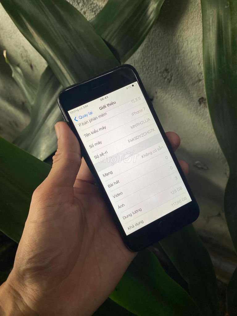 Apple iPhone 7 128GB Đen Mỹ Like New. Mua bán Điện thoại tại Quận Ninh Kiều Cần Thơ được đăng bởi phước sang hình 1