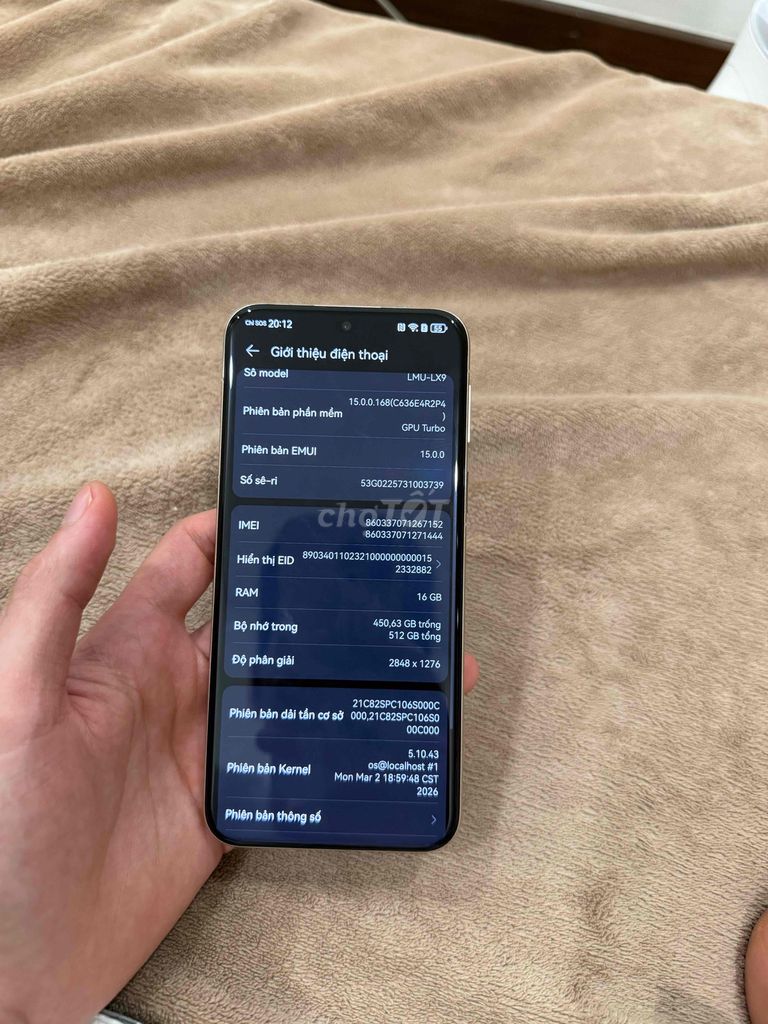 Huawei Pura 80 Ultra 512GB Vàng. Mua bán Điện thoại tại Quận Nam Từ Liêm Hà Nội được đăng bởi Lâm hình 1