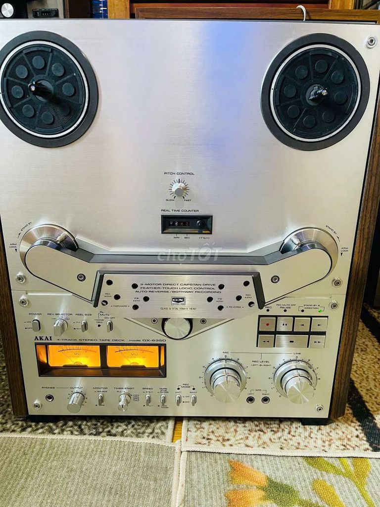 Đầu băng cối AKAI GX-635D Vàng óng Mới 99%. Mua bán Tivi, Âm thanh tại Thành phố Thủ Đức Tp Hồ Chí Minh được đăng bởi Lê Quyết  hình 1